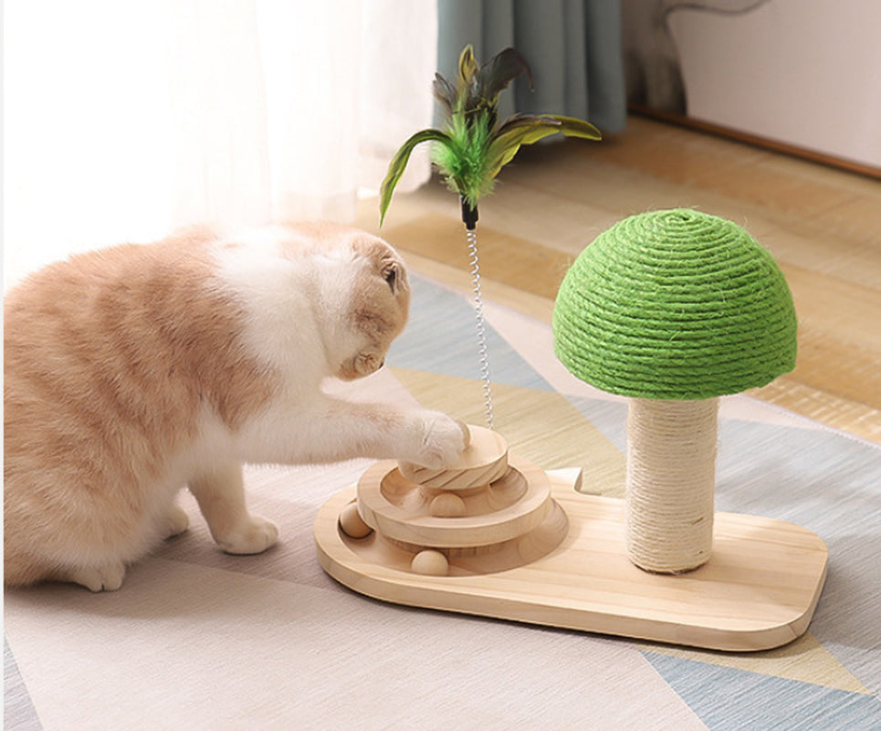 Cat Scratching Post/ Cat Tree with Accessories