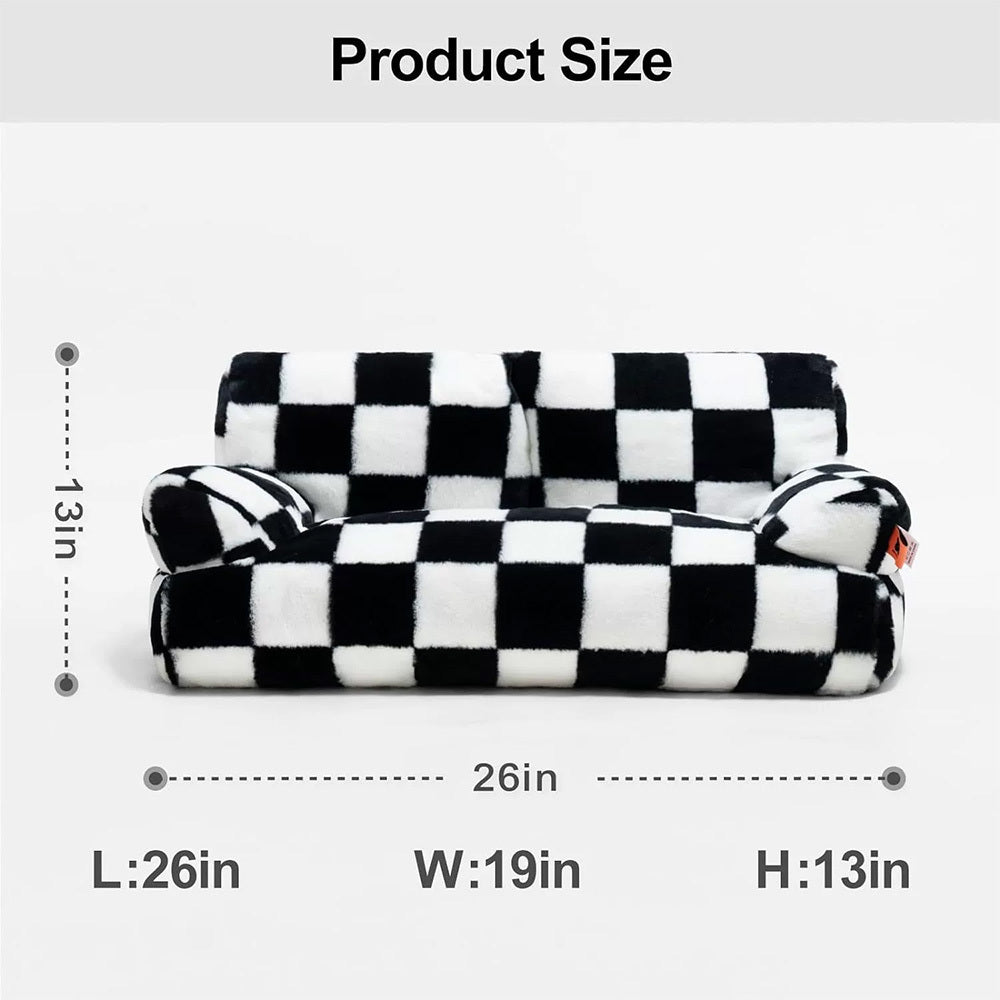 Plush Washable Pet Bed