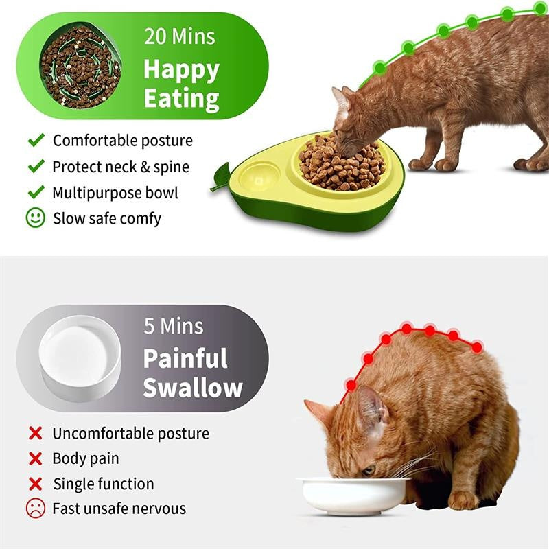 Automatic Drinking Water Pet Bottle Avocado Shape