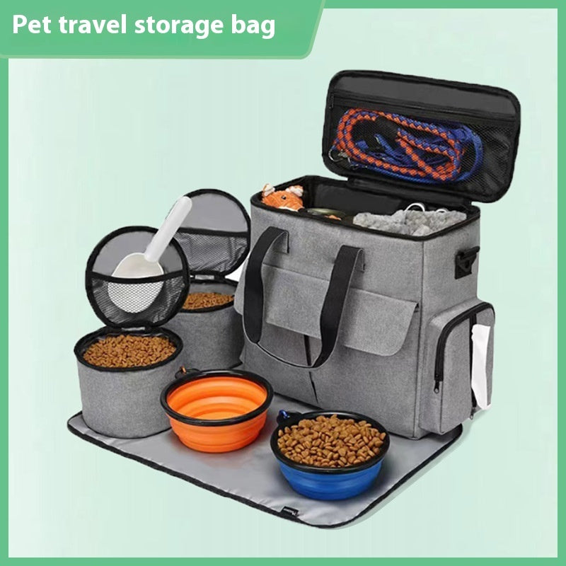 Large-Capacity Backpack for Pet Essentials