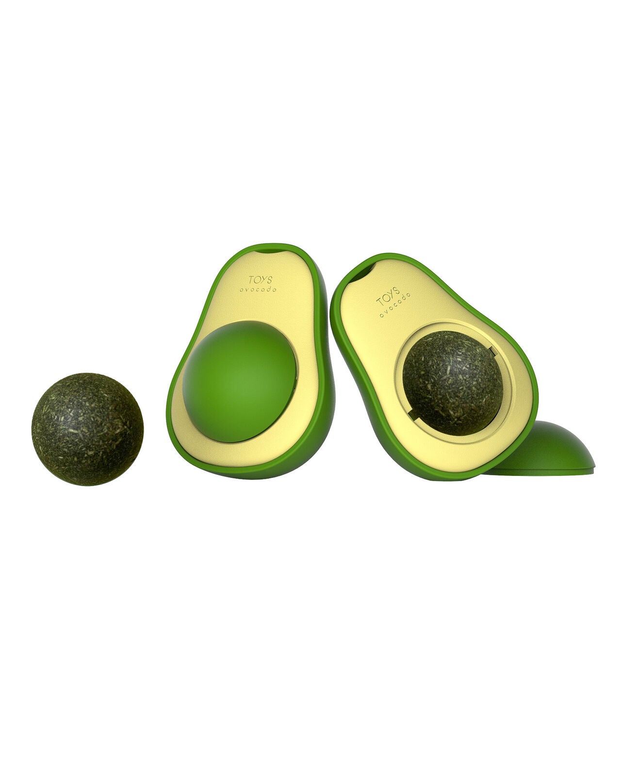 Cute Avocado Catnip Toys/ Cat Teeth Cleaning Toy/ Interactive (Options)