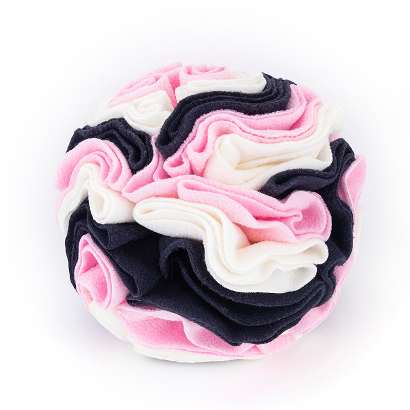 Snuffle Ball Interactive Dog Toys/ Brain Mental Stimulating Puzzle Toys for Dogs Enrichment/ Machine Washable (Color Options)