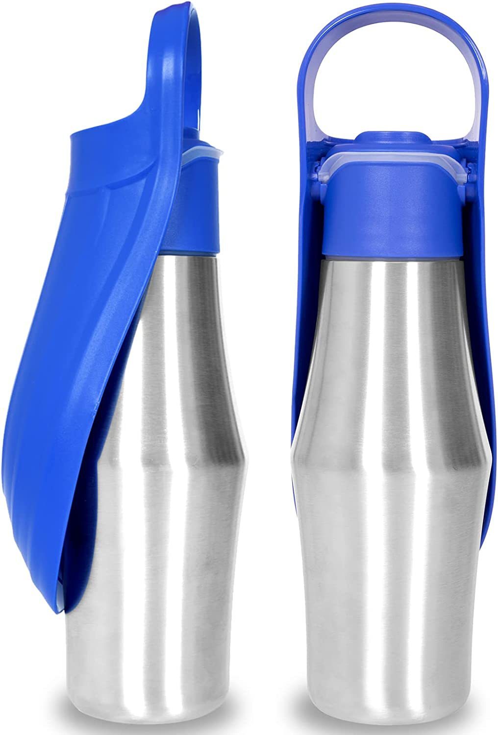 New Soft Silicone Leaf Design Portable Dog Water Bottle