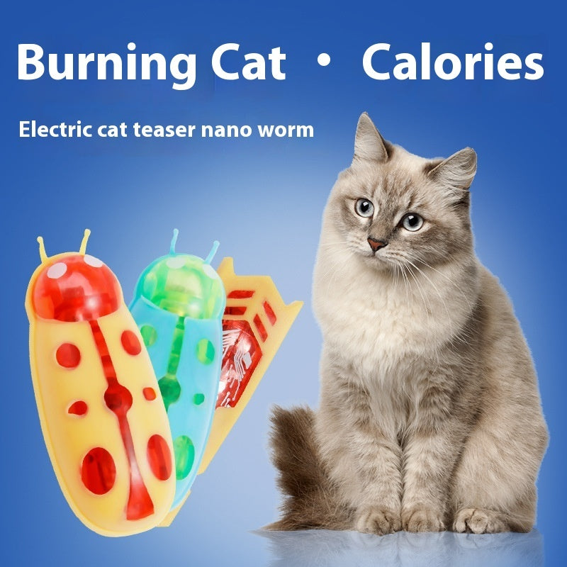 Electric Toothbrush Worm Miniature Nano Jumping Toy