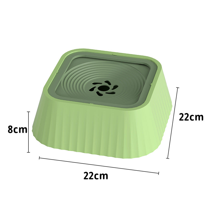 Floating Water Bowl/ No Splash Dog Bowl (Color Options)