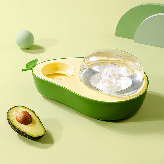 Automatic Drinking Water Pet Bottle Avocado Shape