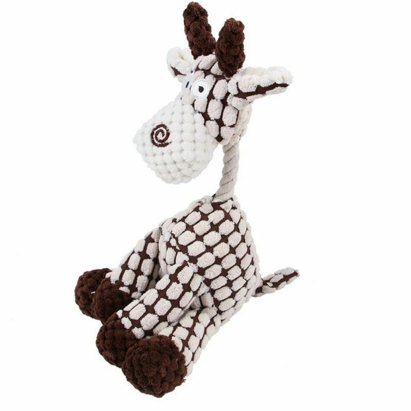Funny Pet Puppy Chew Squeaker Plush Sound Toy