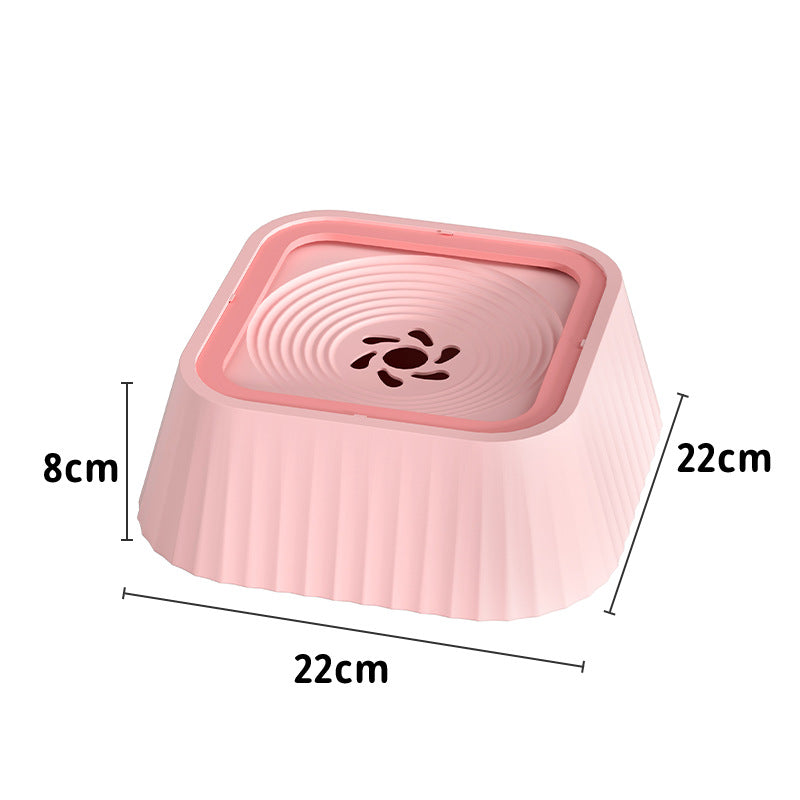 Floating Water Bowl/ No Splash Dog Bowl (Color Options)