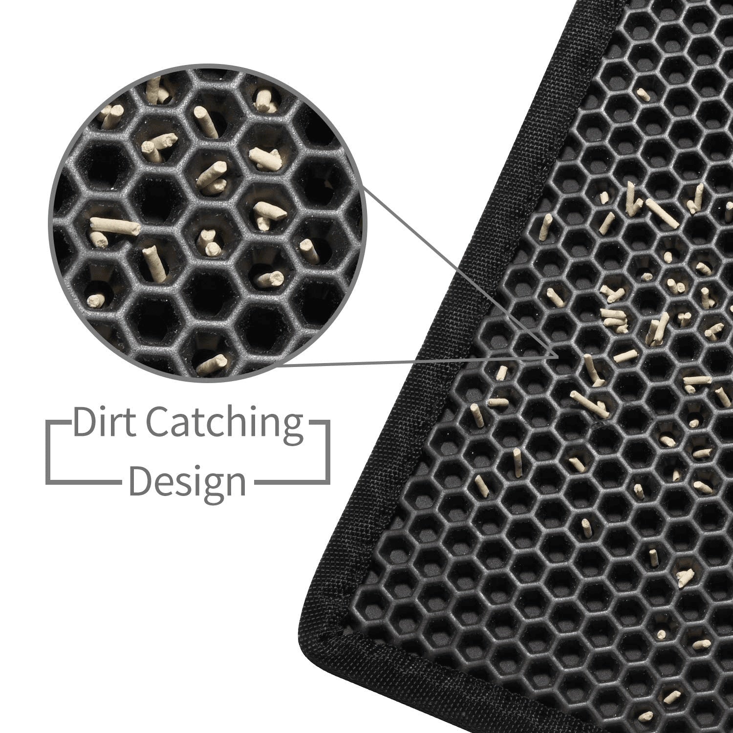 Waterproof Honeycomb Cat Litter Mat