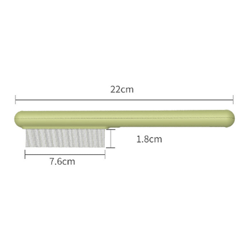Cat Combs Rounded Stainless Steel Teeth Smooth Tips For Removing Loose Hair