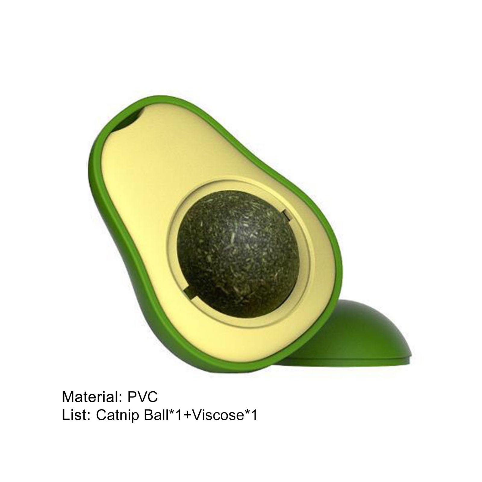 Cute Avocado Catnip Toys/ Cat Teeth Cleaning Toy/ Interactive (Options)