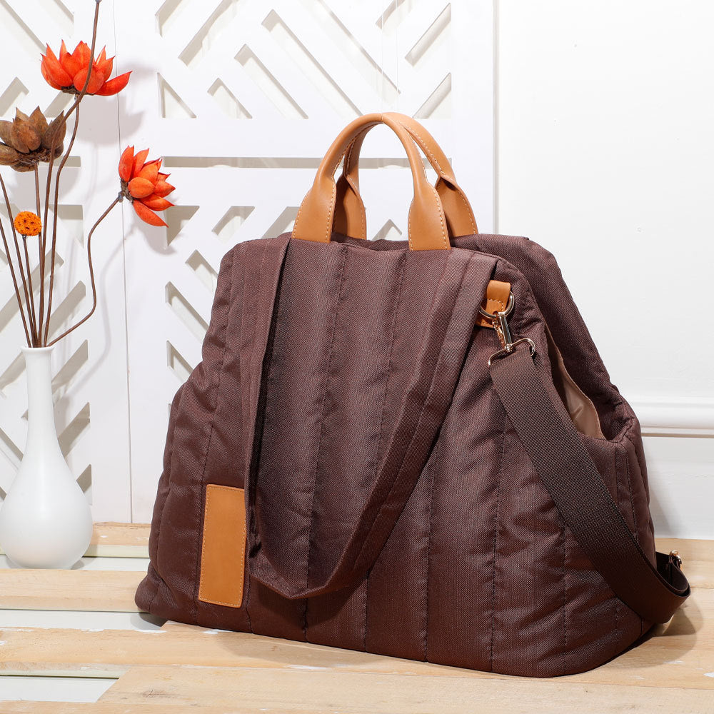 Luxury Dog Carrier with Thicken Removable Fleece Lining Winter Warm