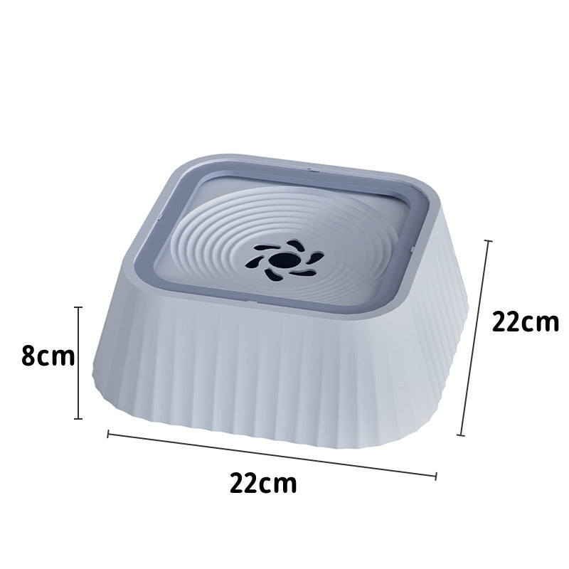 Floating Water Bowl/ No Splash Dog Bowl (Color Options)