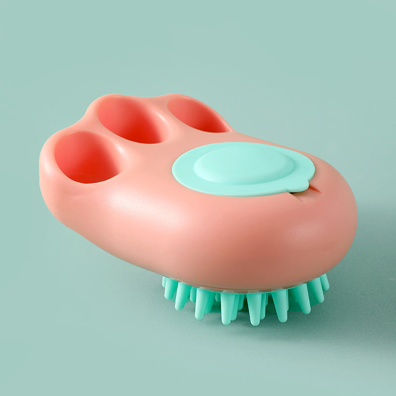 Durable Cat Paw Bath Brush Fine Foaming Labor-saving