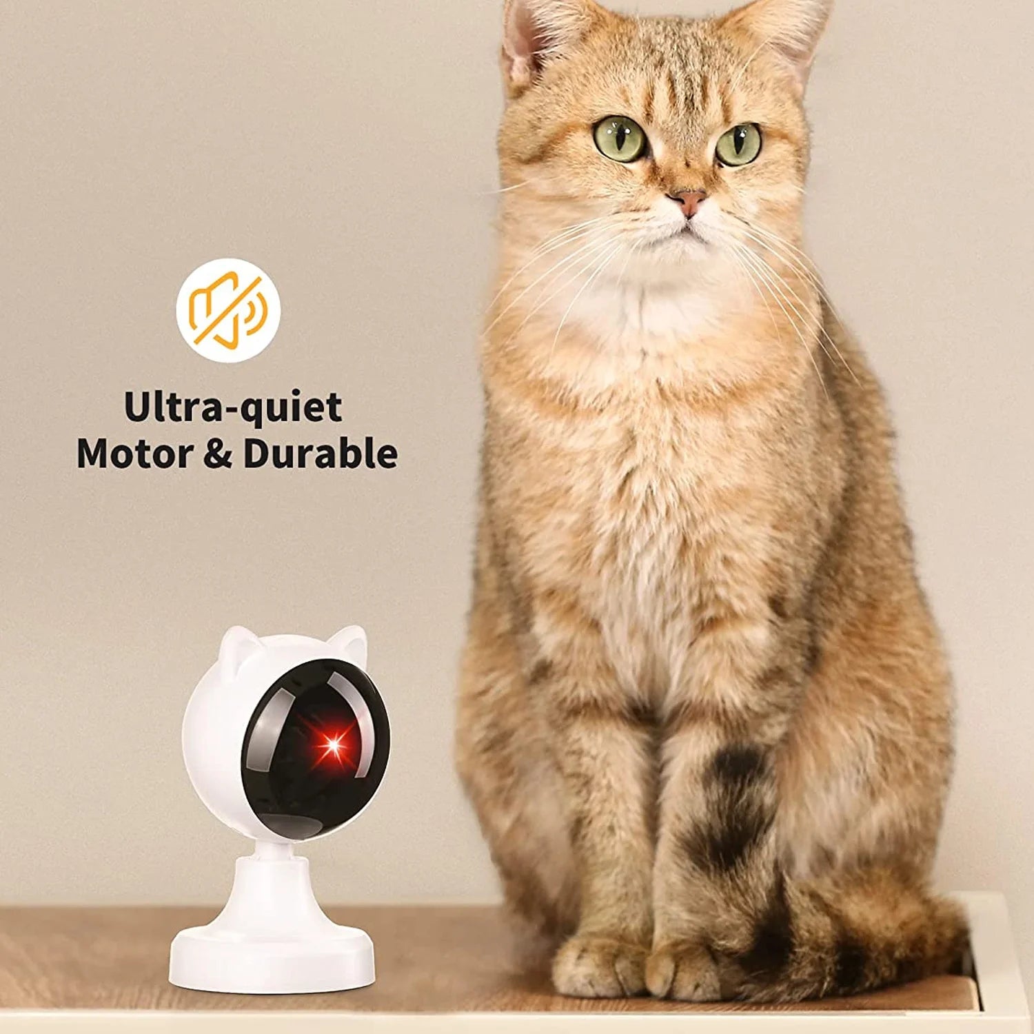 Interactive Laser Cat Toys for Indoor Cats/ Automatic White