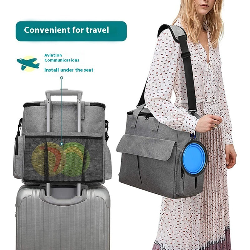 Large-Capacity Backpack for Pet Essentials