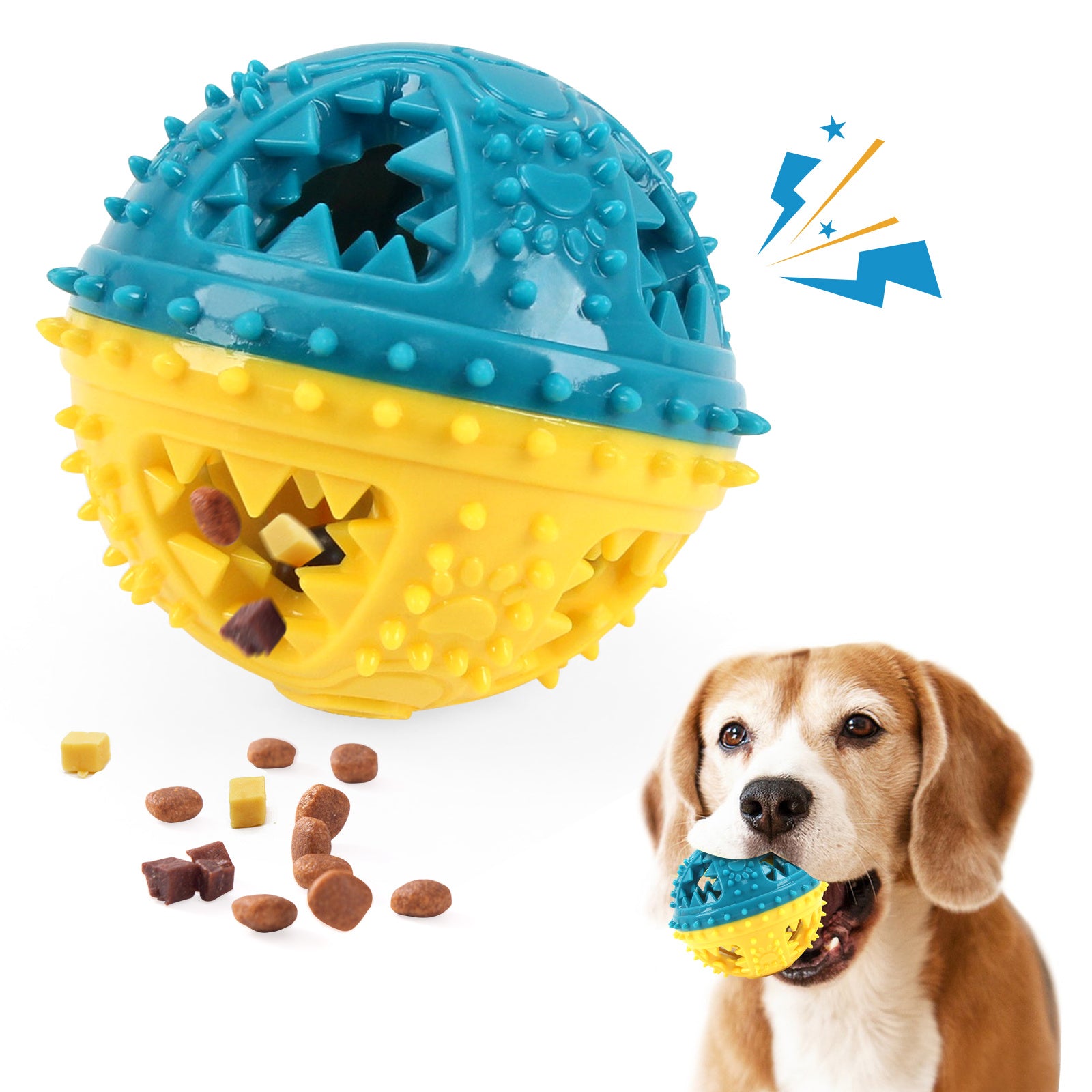 Dog Chew Toys Grinding Teeth Sound Ball