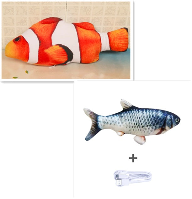 Electric Jumping Fish Toy
