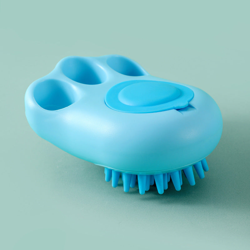 Durable Cat Paw Bath Brush Fine Foaming Labor-saving