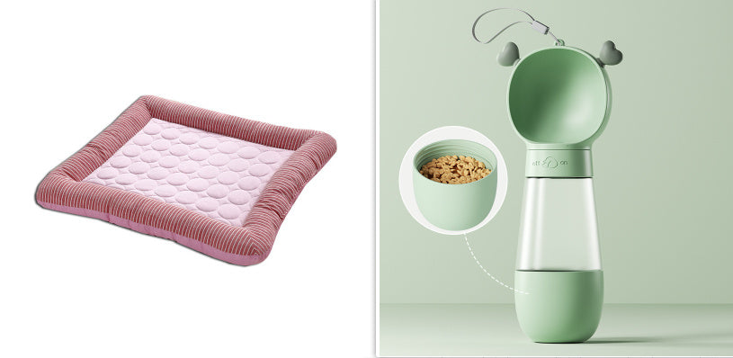 Ice Silk Summer Bed for Dogs & Cats