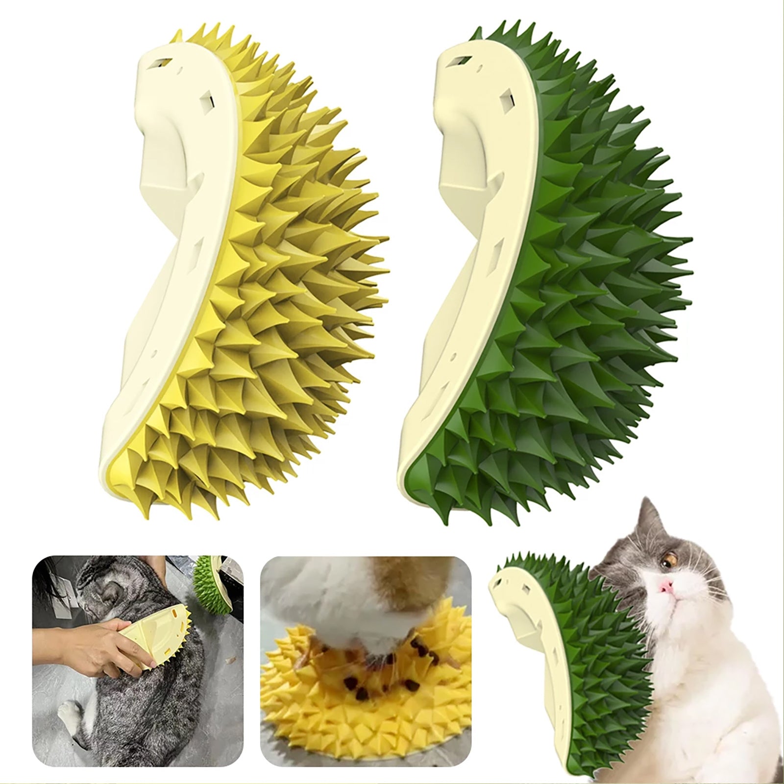 Dog Cat Self Groomer, Multifunctional Scratch Massager Tool
