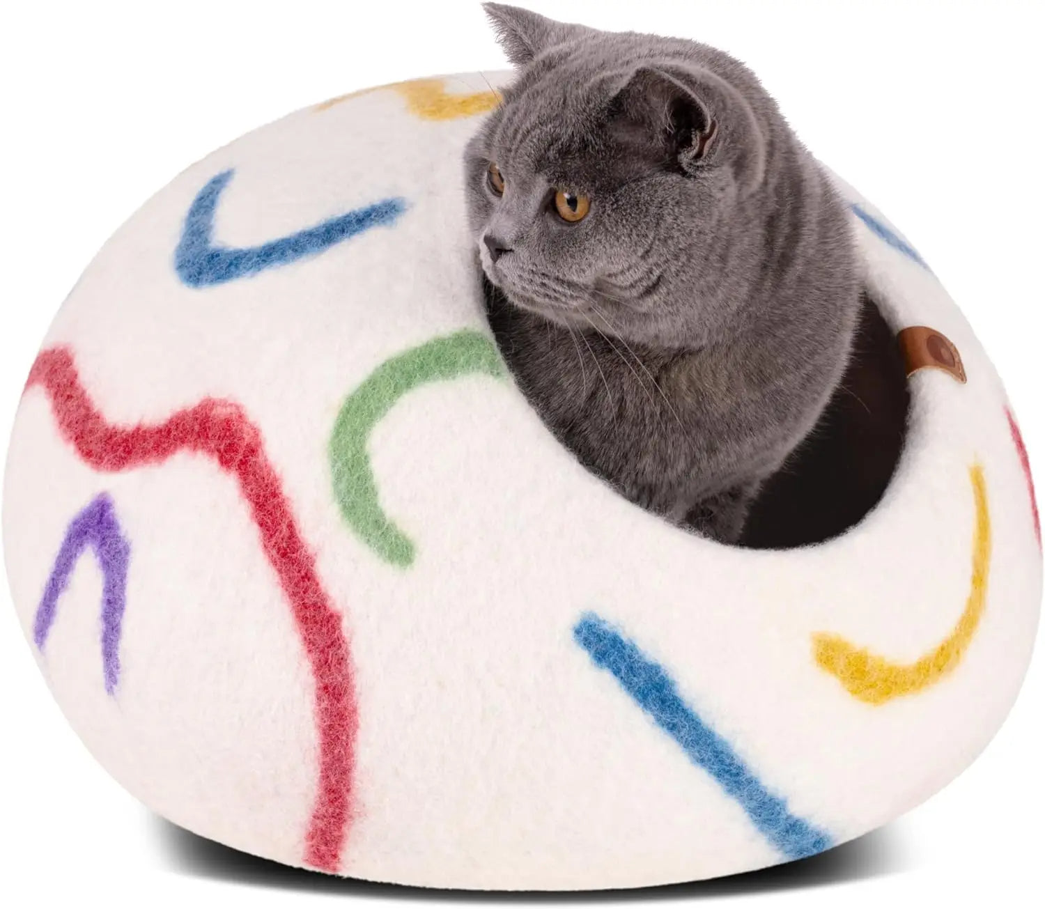 Handmade Merino Wool Cat Cave