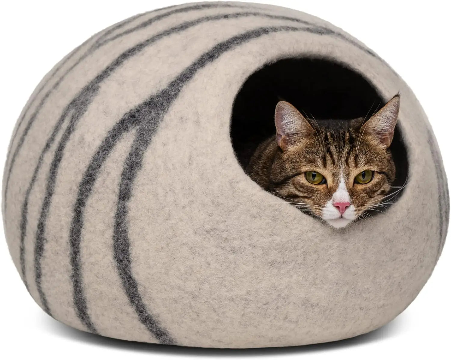 Handmade Merino Wool Cat Cave