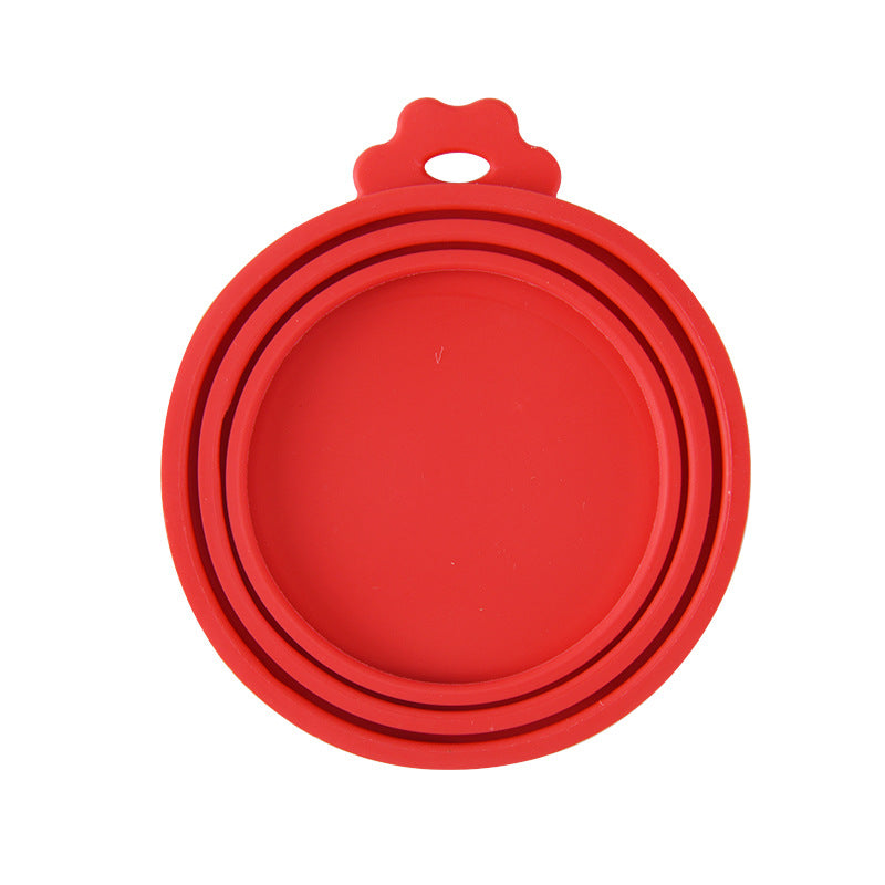 Reusable Silicone Pet Food Can Lid