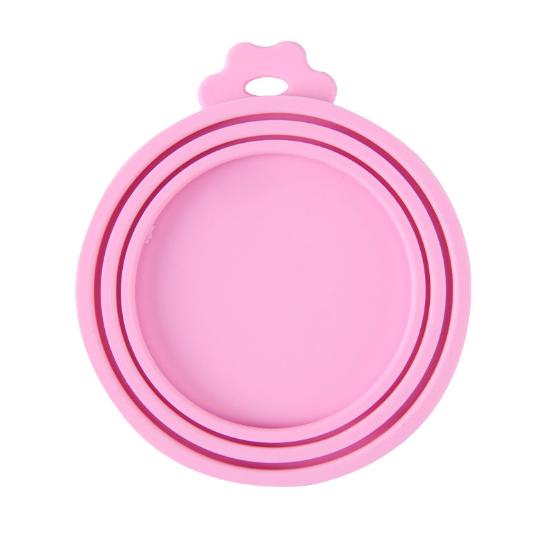 Reusable Silicone Pet Food Can Lid