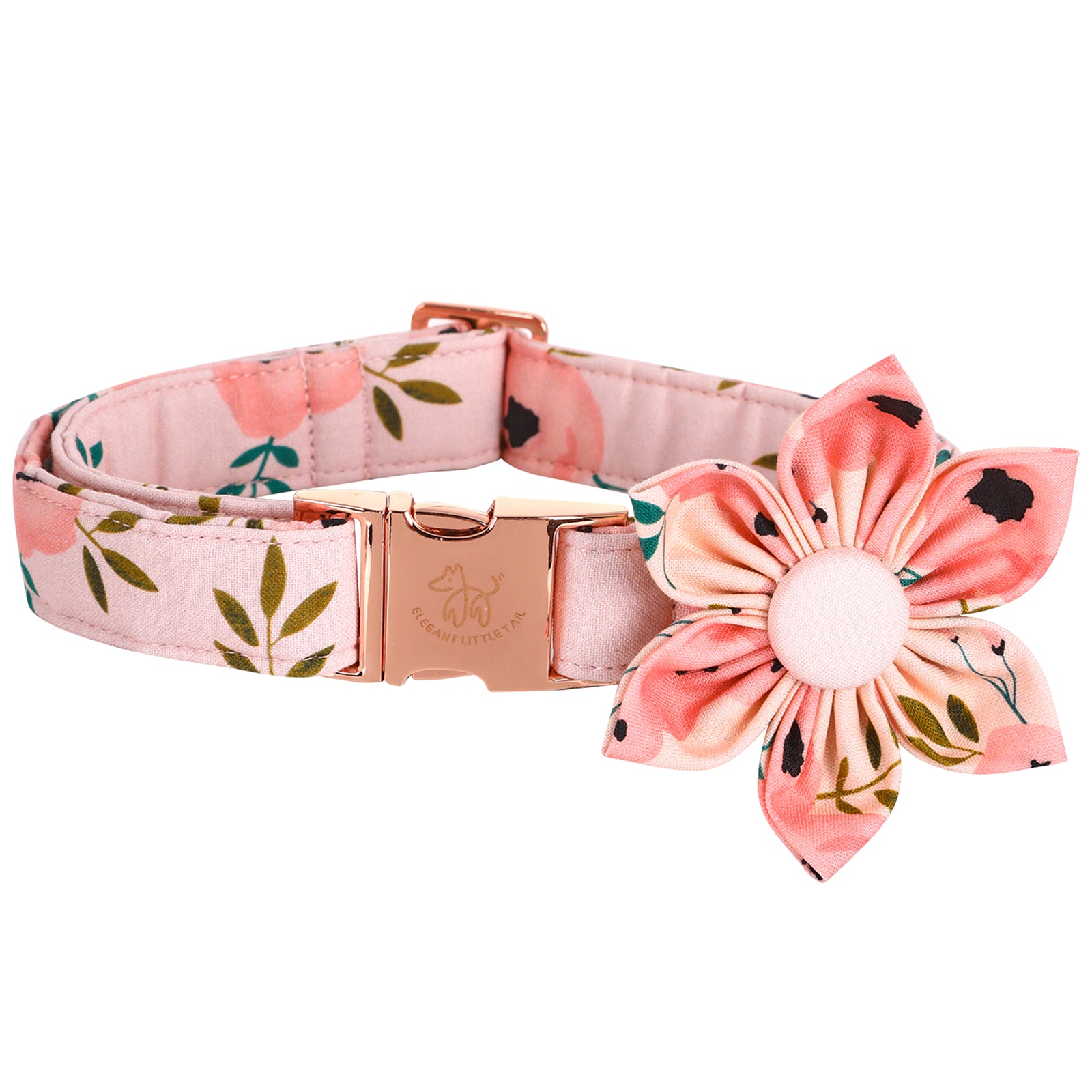 Elegant Adjustable Dog Collar with Bowtie