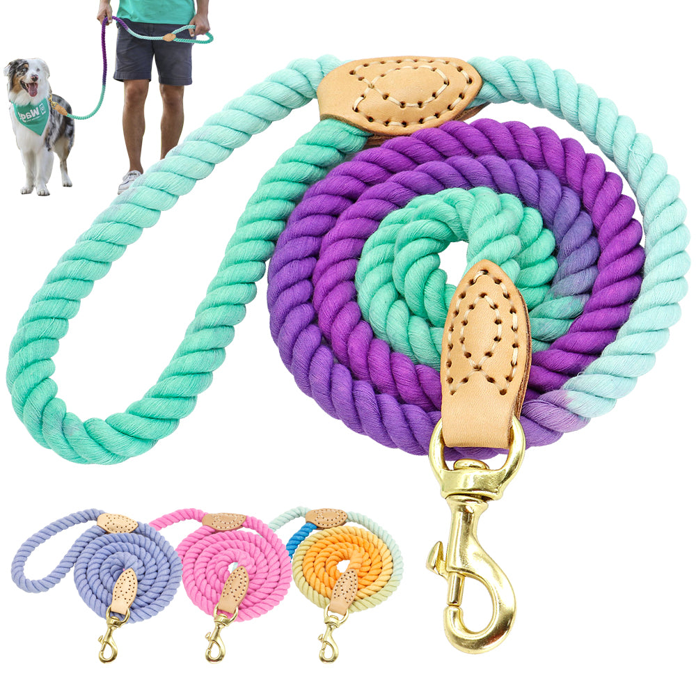 150cm Colorful Cotton Dog Leash