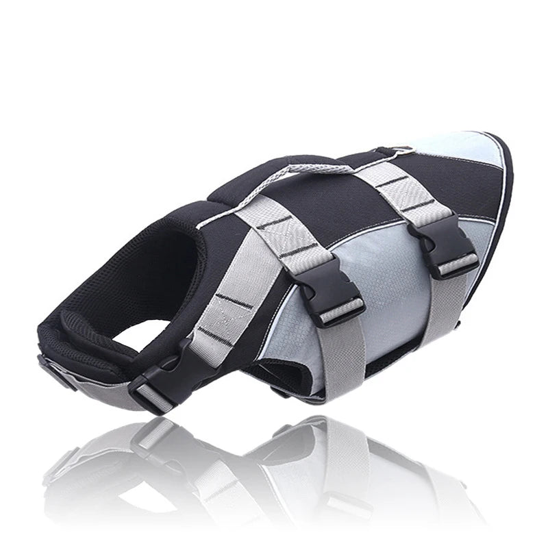 Reflective Dog Life Jacket with Handle