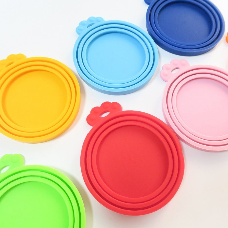 Reusable Silicone Pet Food Can Lid
