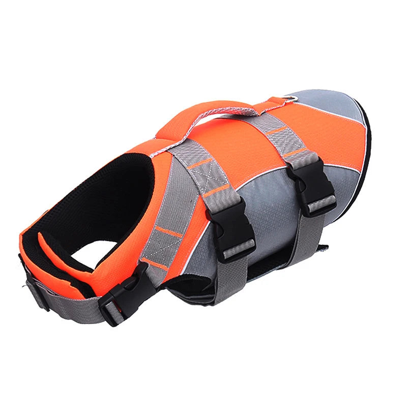 Reflective Dog Life Jacket with Handle