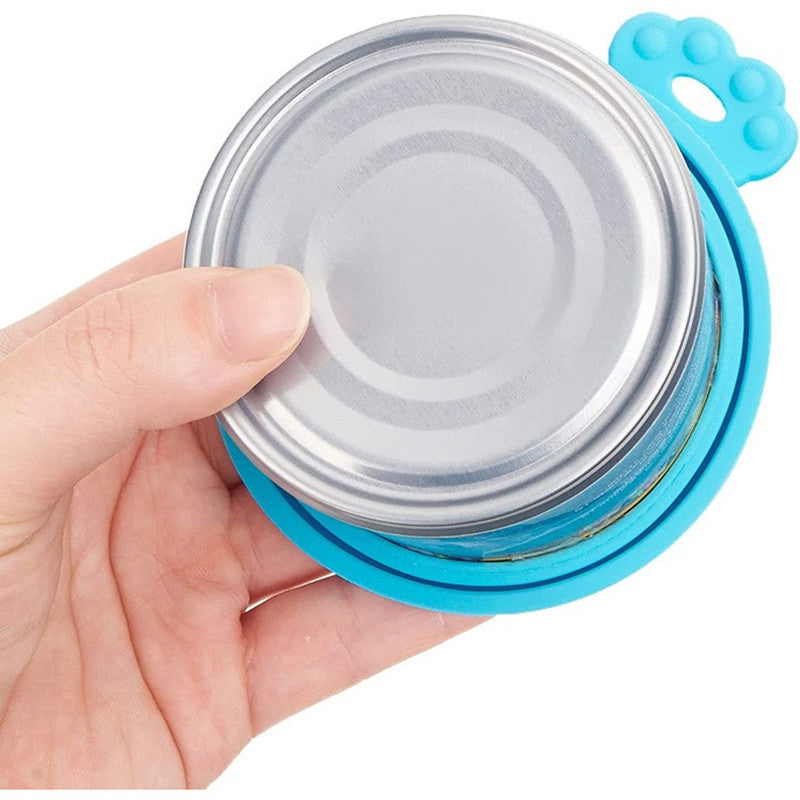 Reusable Silicone Pet Food Can Lid