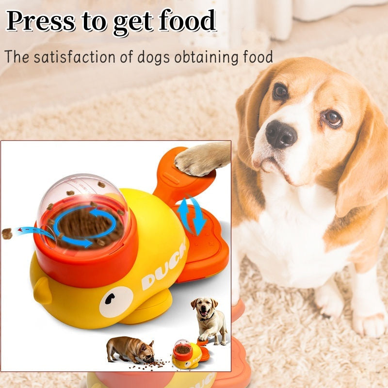 Duck Puzzle Feeder Toy for Dogs