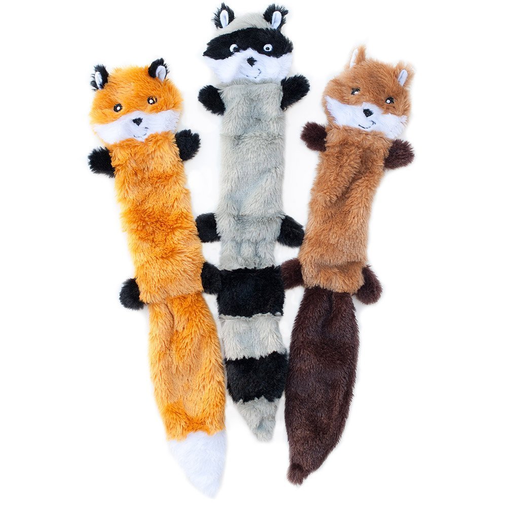 Plush Squeaky Dog Toy/ 3 Piece (Options)
