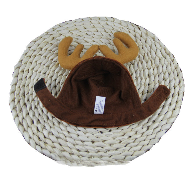 Teddy Dog and Cat Antler Toy