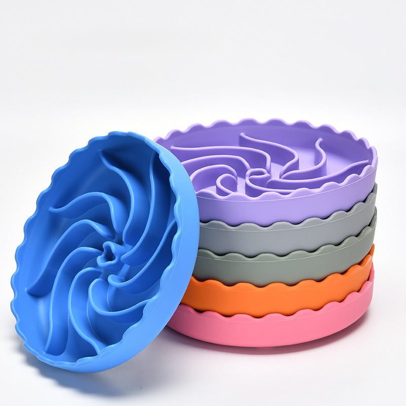 Puzzle Dog Feeding Bowls with Suction Cups