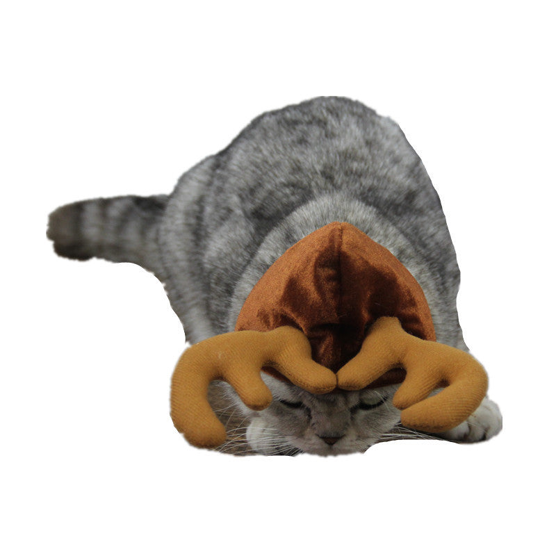 Teddy Dog and Cat Antler Toy