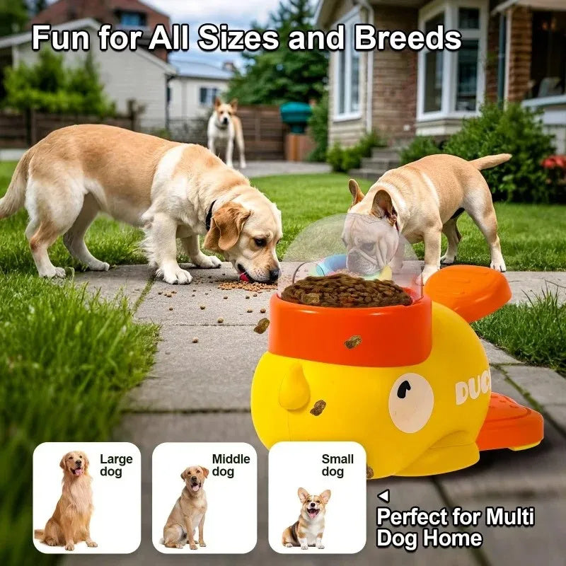 Duck Puzzle Feeder Toy for Dogs