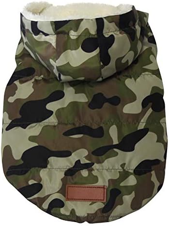 Fleece Dog Hoodie with Built-in Harness – Red XL