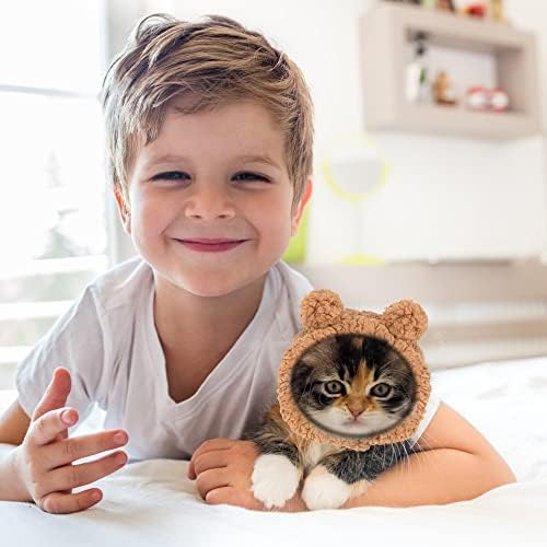 JOICEE Cute Cat & Puppy Bear Hat – Adjustable Soft Headwear
