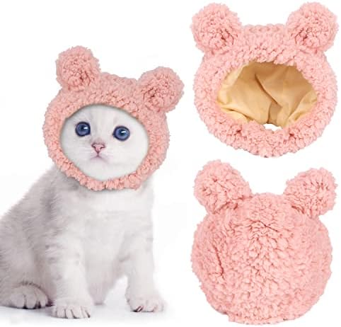 JOICEE Cute Cat & Puppy Bear Hat – Adjustable Soft Headwear