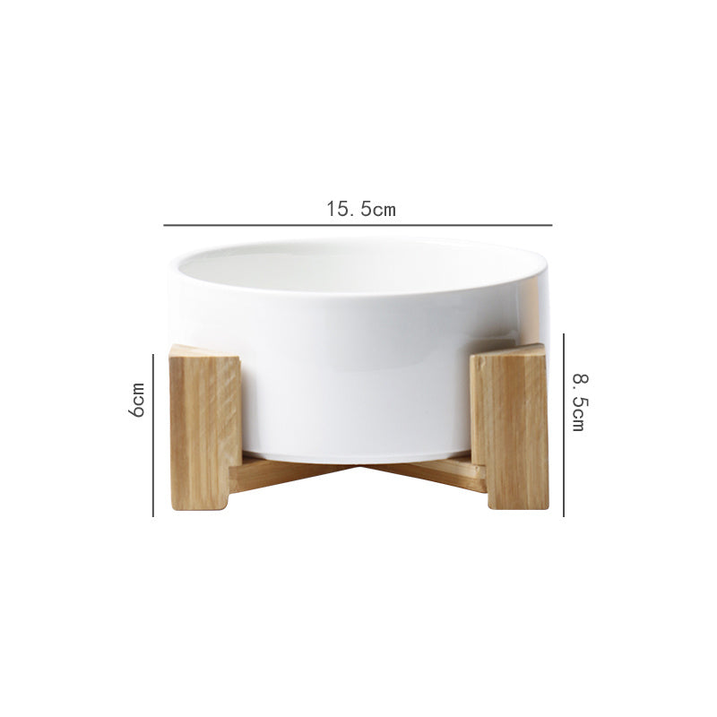 Elevated Dog Bowl with Anti-Tip Tripod Design