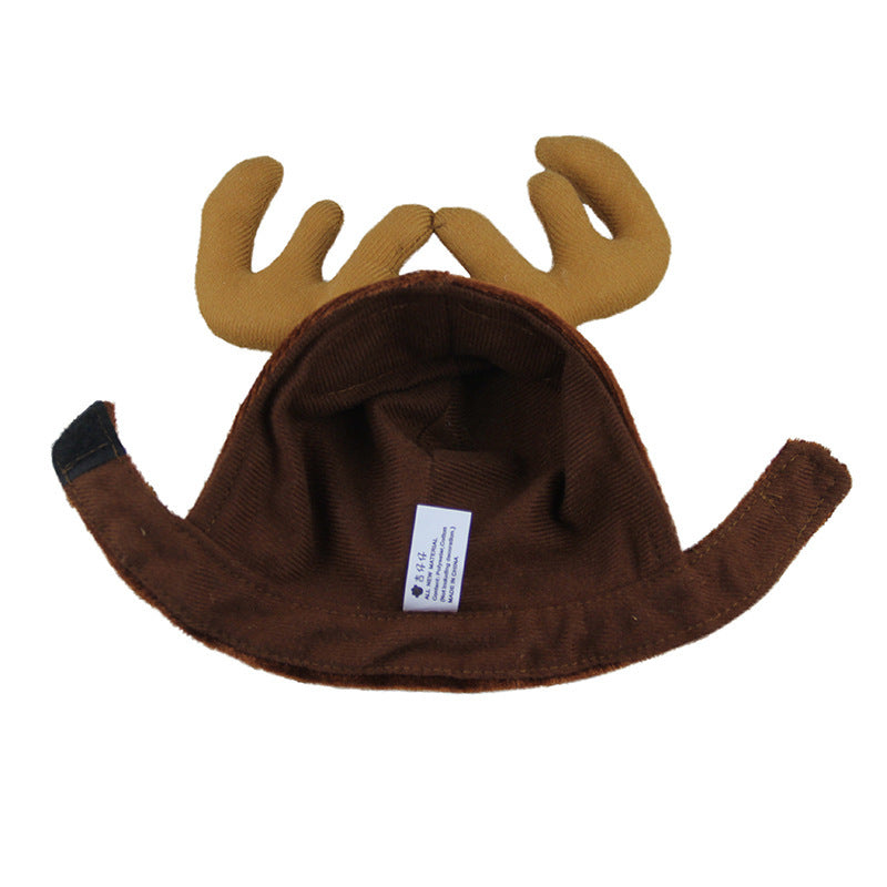 Teddy Dog and Cat Antler Toy