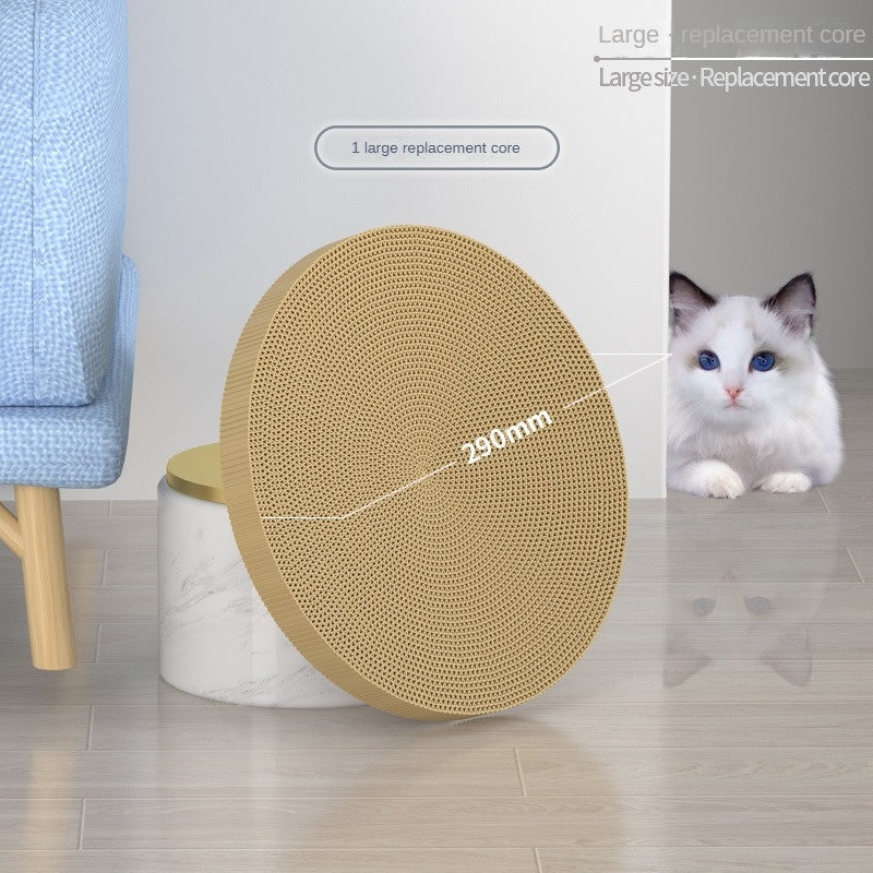 NEW Round Cat Scratching Board Wear-resistant Anti-scratch
