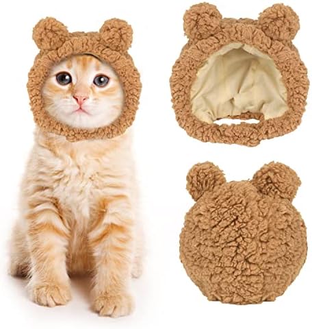 JOICEE Cute Cat & Puppy Bear Hat – Adjustable Soft Headwear