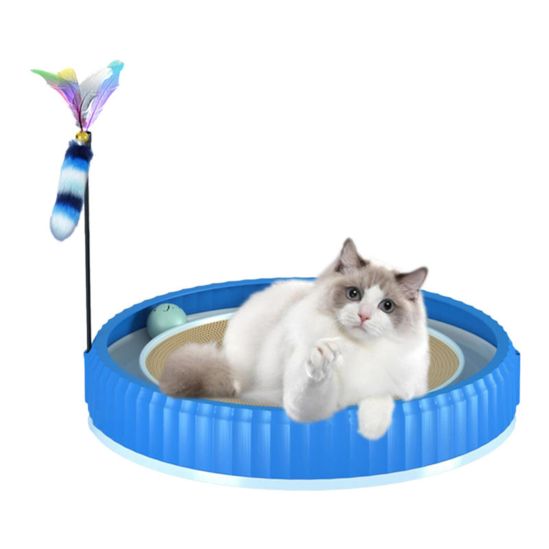 NEW Round Cat Scratching Board Wear-resistant Anti-scratch
