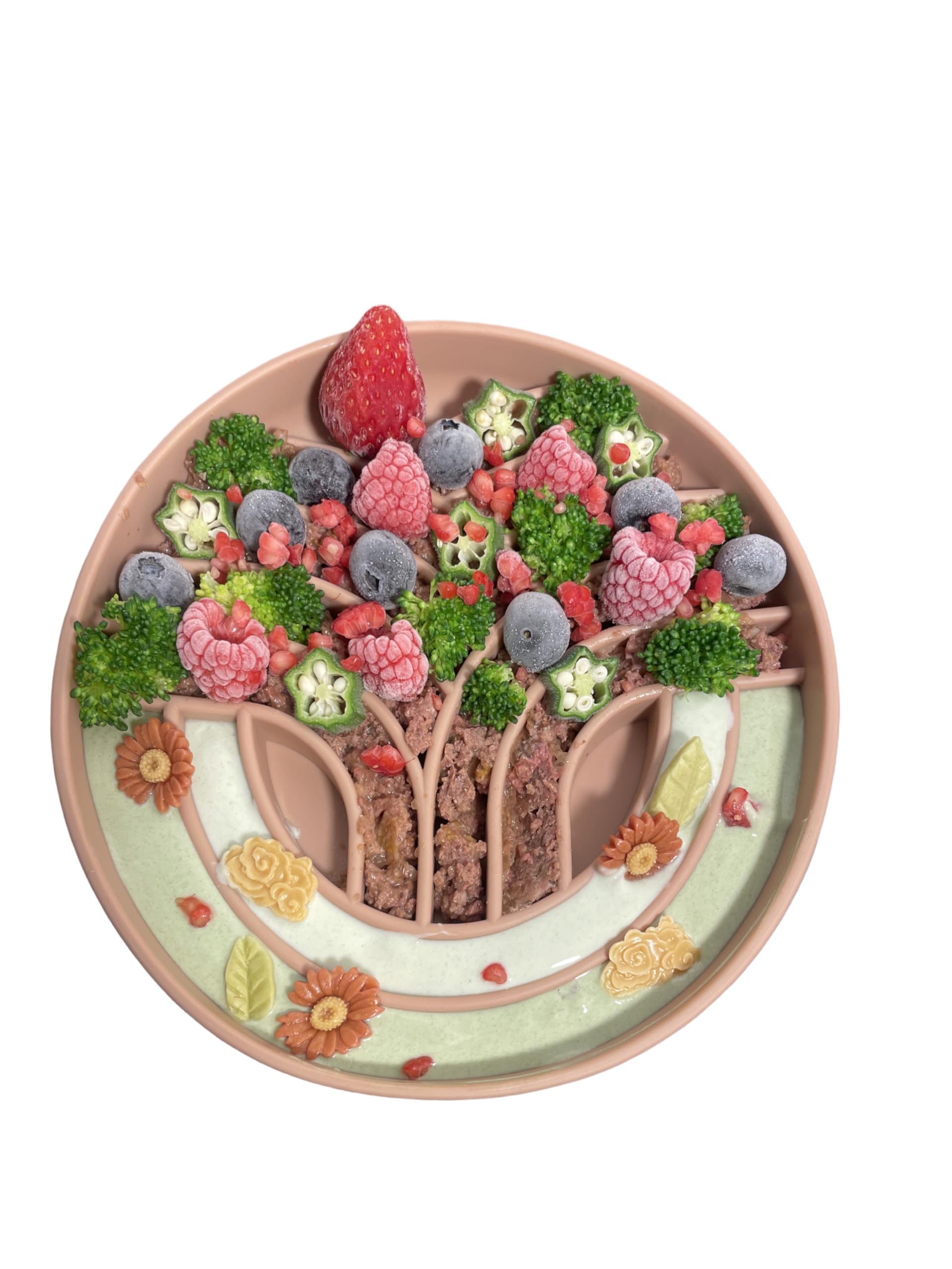 Silicone Puppy Cat Food Bowl with Anti-Slip Suction Cup